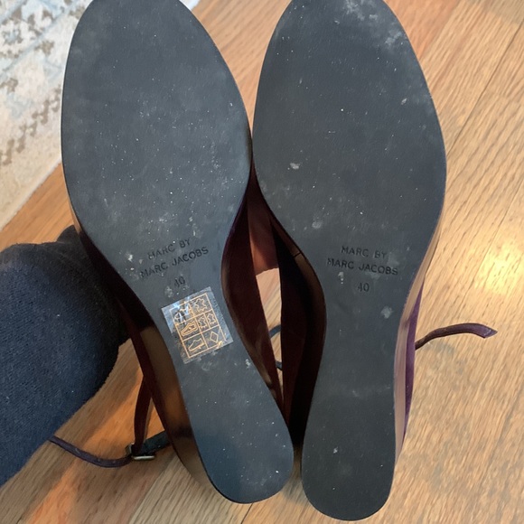 Swede Marc by Marc Jacobs wedge shoes - Picture 4 of 5